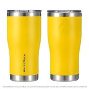 Whiterock Pioneer 20oz Tumbler c/w Slide Lid, Multiple Colours Citrus Yellow